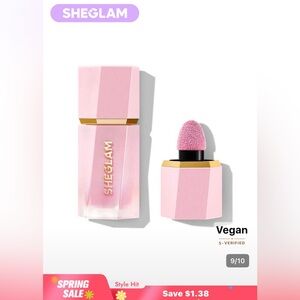 Sheglam Color Bloom Liquid Blush-Pink Slip